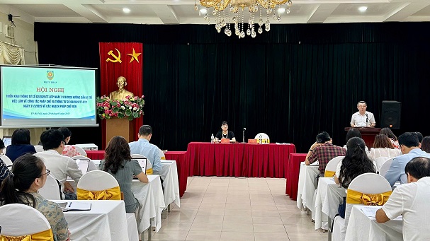 Tập huấn hướng dẫn vị trí việc làm về công tác pháp chế và các ngạch pháp chế viên